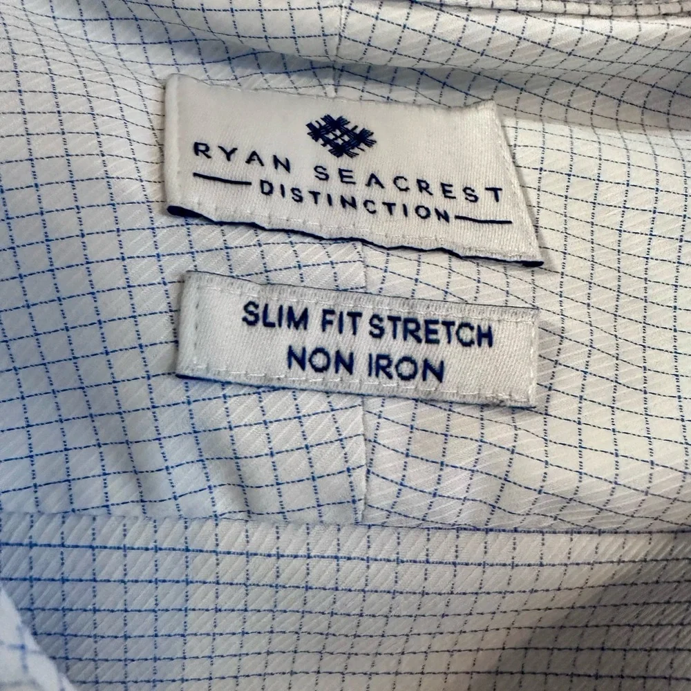 EUC Ryan Seacrest Distinction Dress‎ Shirt Size 16.5